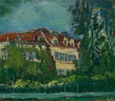 Landschaft mit Haus alkotó: Chaim Soutine