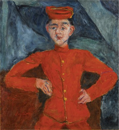 A Maxims Hunter c. 1925 alkotó: Chaim Soutine