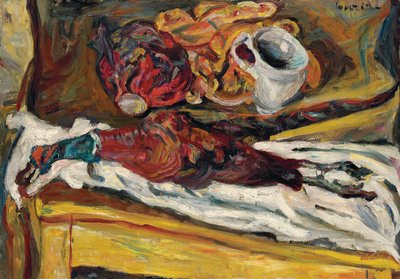 Fácán káposztával; A káposztafácán, 1926-1927 alkotó: Chaim Soutine