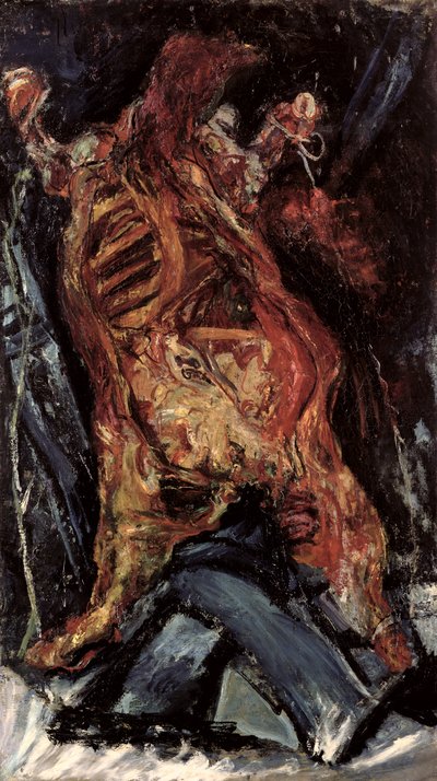 Marha oldala (olaj, vászon) alkotó: Chaim Soutine