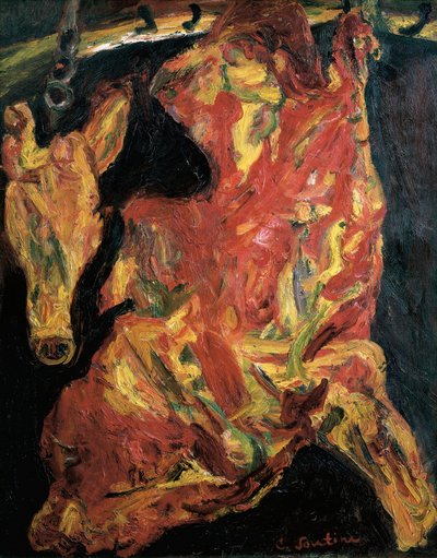 A marhahús oldala és a borjúfej alkotó: Chaim Soutine