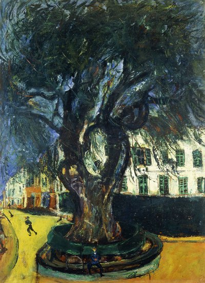 Vence fa; Vence fája, 1929 körül alkotó: Chaim Soutine