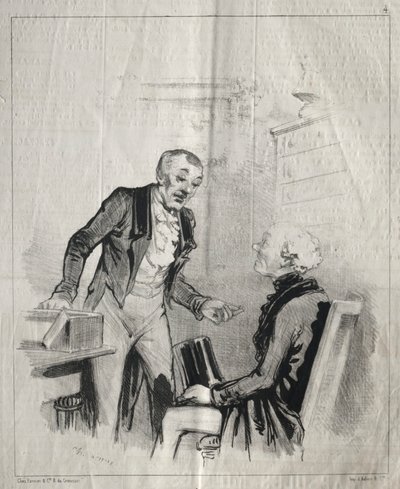 A betegek és az orvosok: No. 4, Lew Homeopaths. alkotó: Cham