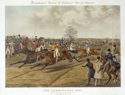 The Leamington, 1840. október 20.: Coming In (színes litho) alkotó: Charles Hunt