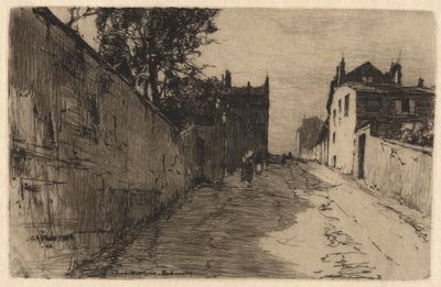 Rue de MontCenis, Montmartre alkotó: Charles A. Platt