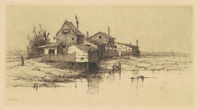 Shanties a Harlemben alkotó: Charles A. Platt