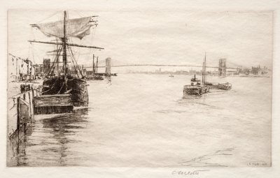 Brooklyn híd, 1888. alkotó: Charles Adams Platt