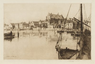 Dordrecht, 1885. alkotó: Charles Adams Platt
