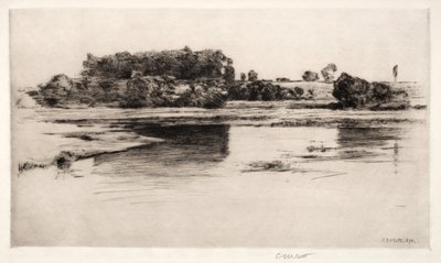 A Károly folyó, 1890. alkotó: Charles Adams Platt