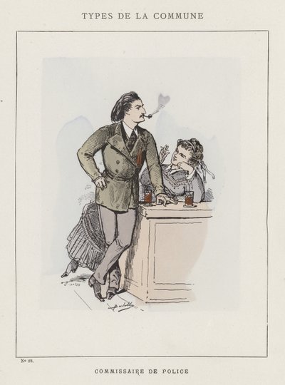 rendőrbiztos alkotó: Charles Albert d Arnoux Bertall