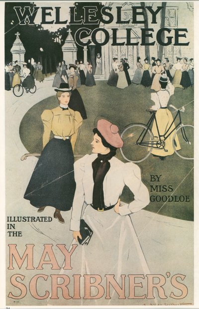 Charles Allan Gilbert: Wellesley College ... (litográfia) alkotó: Charles Allan Gilbert