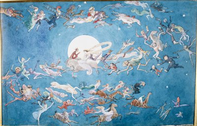 Tánc a Hold körül alkotó: Charles Altamont Doyle
