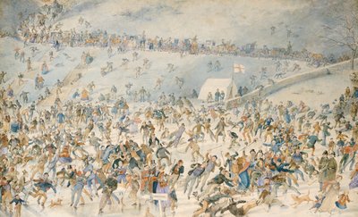 Műkorcsolya, 1876 alkotó: Charles Altamont Doyle