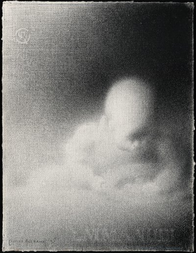 Egy gyerek feje (Emmanuel) alkotó: Charles Angrand
