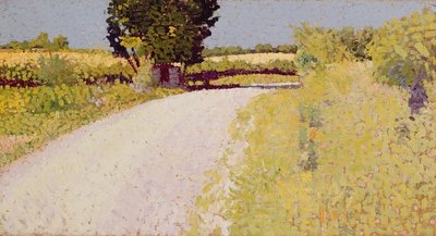 Path in the Country, 1886 körül (olaj, vászon) alkotó: Charles Angrand