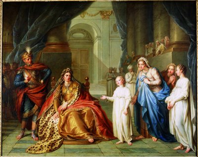 Atália és Joás, 1741. alkotó: Charles Antoine Coypel