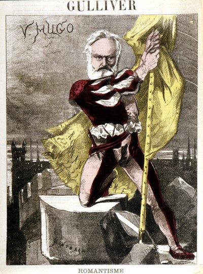 Victor Hugo rajzfilmje, Georges Montbard (1841-1905). „Gulliver – romantika” alkotó: Charles Auguste Loye