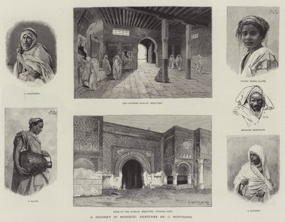 Utazás Marokkóban alkotó: Charles Auguste Loye