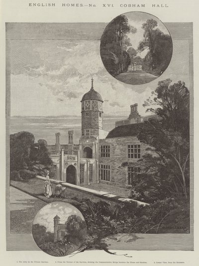 Cobham Hall alkotó: Charles Auguste Loye
