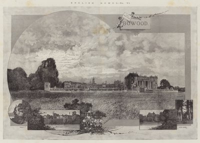 English Homes, Bowood alkotó: Charles Auguste Loye