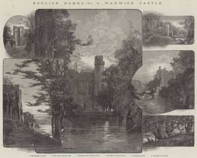 Angol otthonok, Warwick kastély alkotó: Charles Auguste Loye