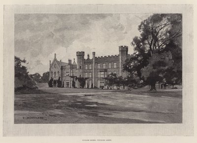 English Homes, Wycombe apátság alkotó: Charles Auguste Loye