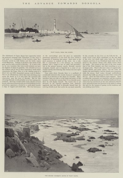 Haladás Dongola felé alkotó: Charles Auguste Loye