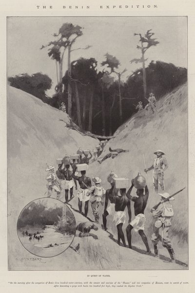 A benini expedíció alkotó: Charles Auguste Loye