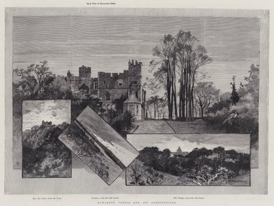 William Ewart Gladstone élete, a Hawarden kastély és környéke alkotó: Charles Auguste Loye