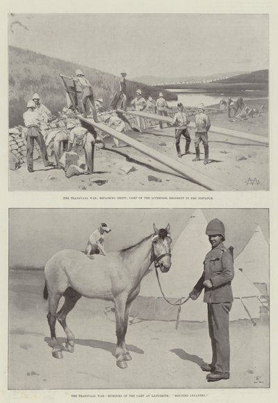 A transzvaali háború alkotó: Charles Auguste Loye