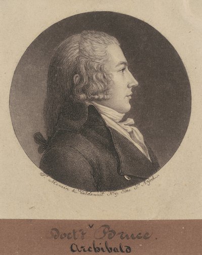 Archibald Bruce alkotó: Charles B. J. Févret de Saint Mémin
