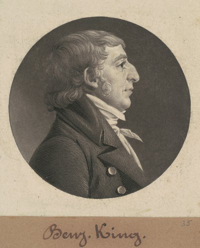 Benjamin King alkotó: Charles B. J. Févret de Saint Mémin