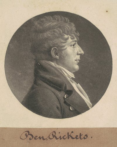 Benjamin Ricketts alkotó: Charles B. J. Févret de Saint Mémin