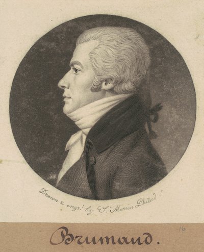 Brumaud alkotó: Charles B. J. Févret de Saint Mémin
