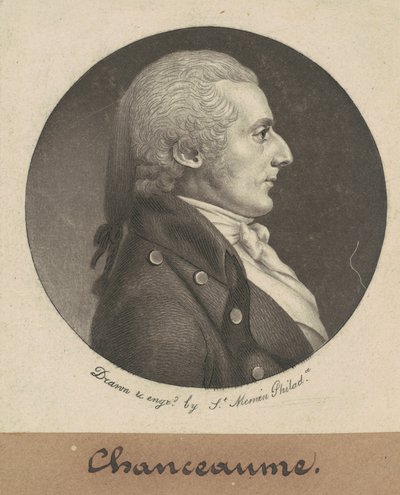 Chanceaume alkotó: Charles B. J. Févret de Saint Mémin
