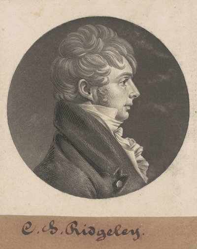 Charles Steret Ridgely alkotó: Charles B. J. Févret de Saint Mémin