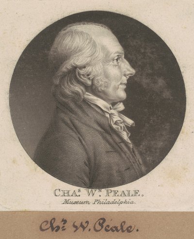 Charles Willson Peale alkotó: Charles B. J. Févret de Saint Mémin