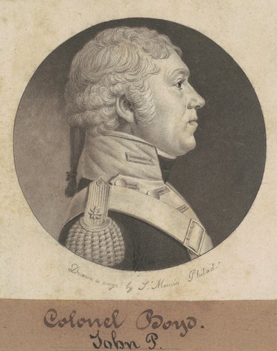 Boyd ezredes alkotó: Charles B. J. Févret de Saint Mémin