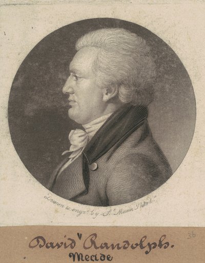 David Meade Randolph alkotó: Charles B. J. Févret de Saint Mémin