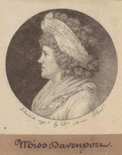 Debby Davenport alkotó: Charles B. J. Févret de Saint Mémin