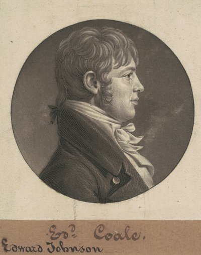 Edward Johnson Coale alkotó: Charles B. J. Févret de Saint Mémin