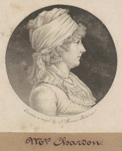 Eleanor Rawle Chardon alkotó: Charles B. J. Févret de Saint Mémin