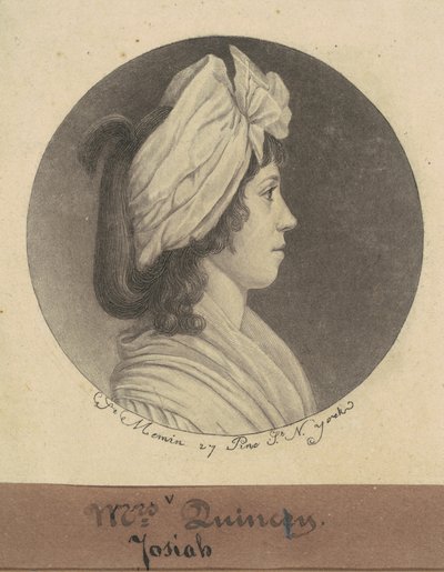 Eliza Susan Morton Quincy alkotó: Charles B. J. Févret de Saint Mémin