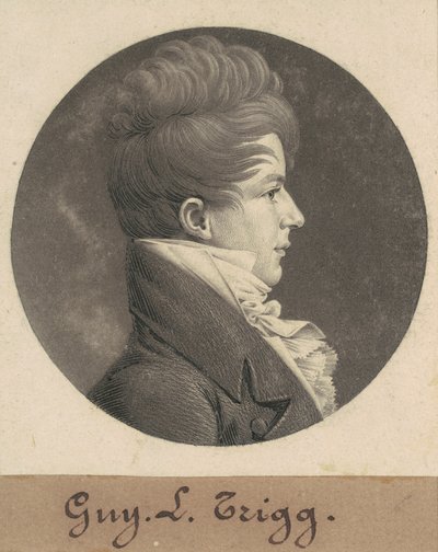 Guy L. Trigg alkotó: Charles B. J. Févret de Saint Mémin