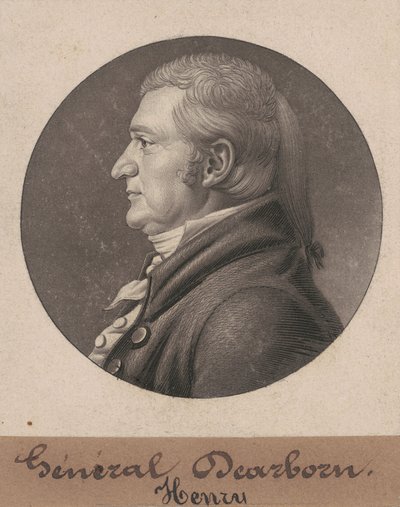 Henry Dearborn alkotó: Charles B. J. Févret de Saint Mémin