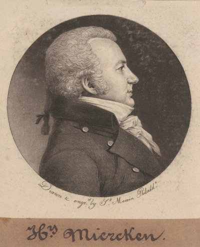 Henry Miercken alkotó: Charles B. J. Févret de Saint Mémin