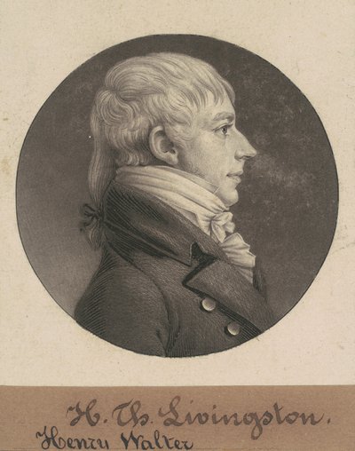 Henry Walter Livingston alkotó: Charles B. J. Févret de Saint Mémin