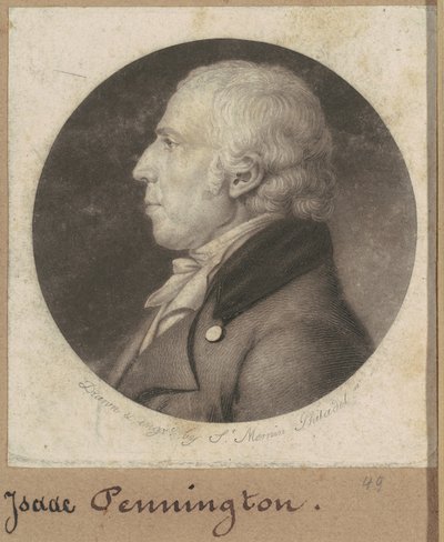 Isaac Penington alkotó: Charles B. J. Févret de Saint Mémin