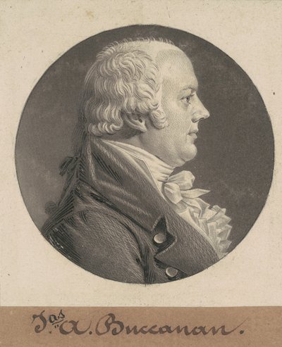 James A. Buchanan alkotó: Charles B. J. Févret de Saint Mémin