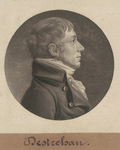 Jean Noel Destrehan alkotó: Charles B. J. Févret de Saint Mémin